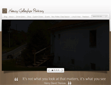 Tablet Screenshot of gallagherpottery.com
